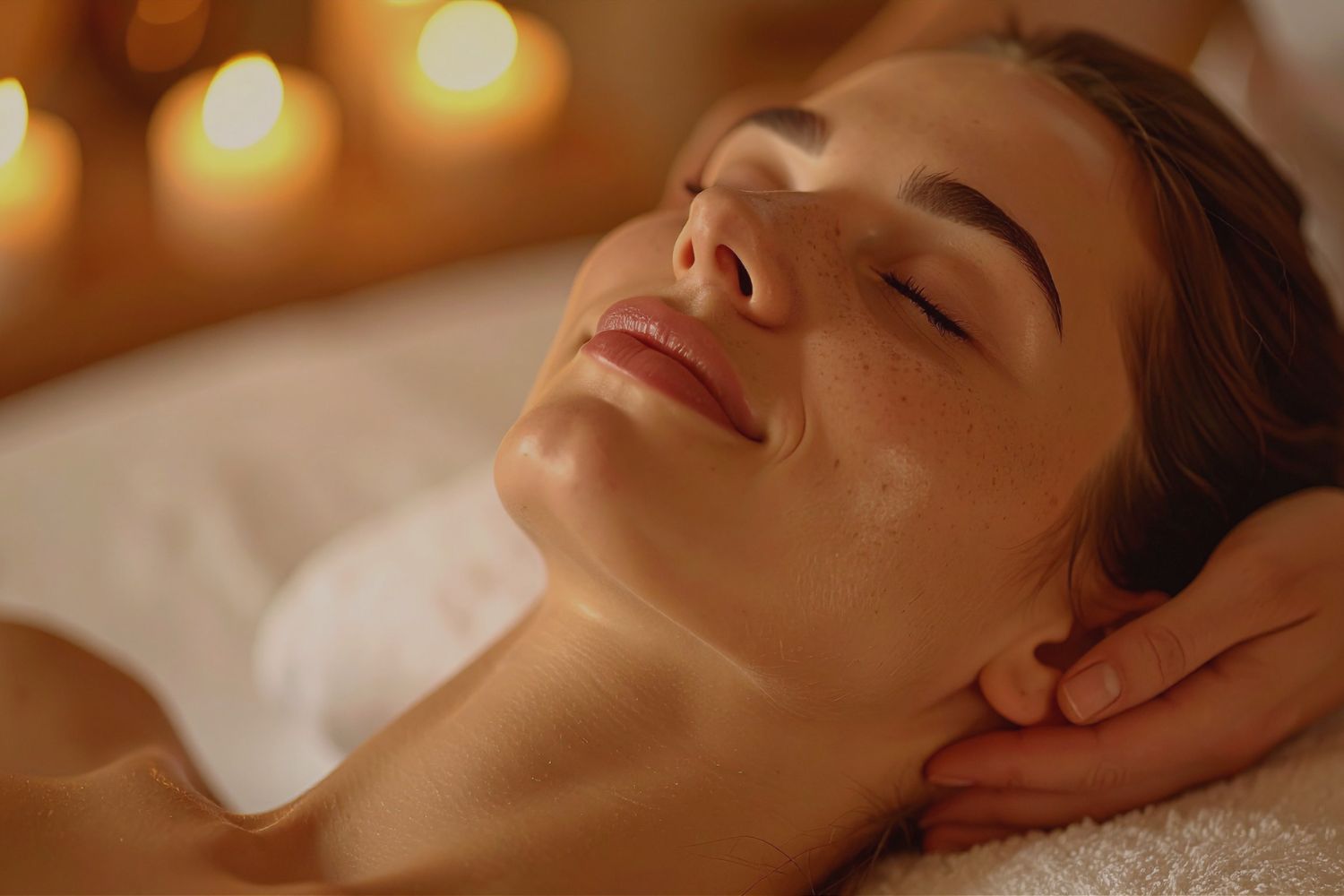 Entspannende Nackenmassage bei NAKA Thaimassage Düsseldorf
