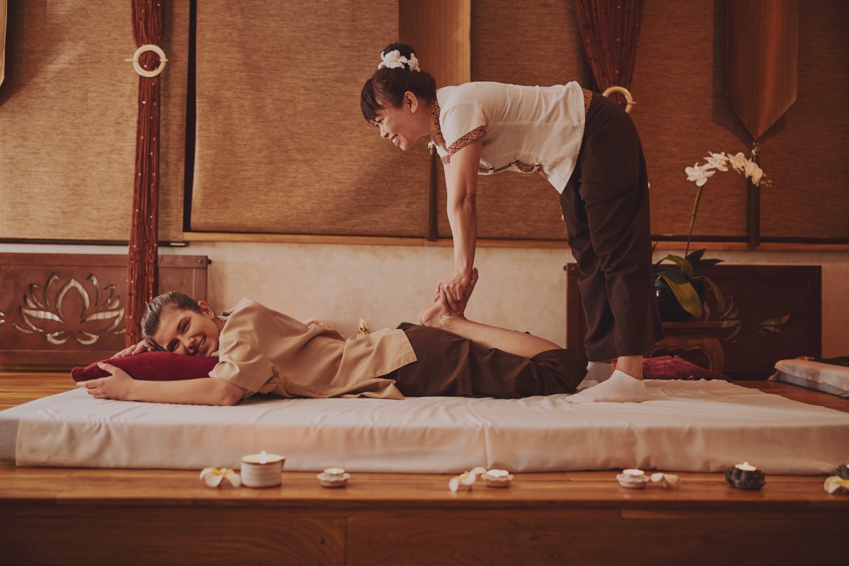 Traditionelle Thai Massage zur Entspannung bei NAKA Thaimassage Düsseldorf